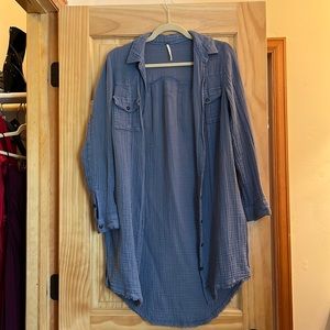 Free people long shirt dress